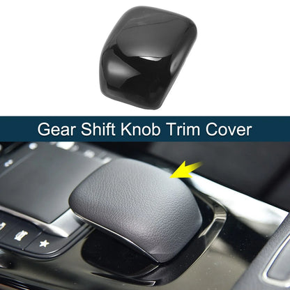 ABS Gear Shift Knob Cover Sticker for Mercedes-Benz A CLA Class (2019-2023)