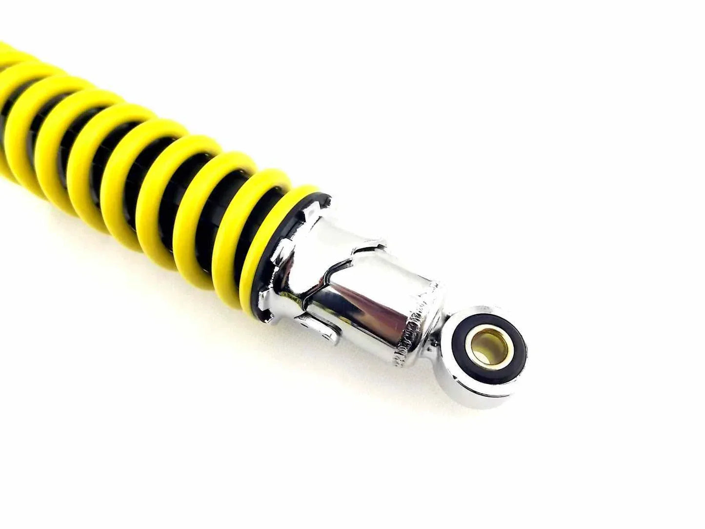 400mm Yellow/Chrome Rear Shock Absorbers for Suzuki PE175