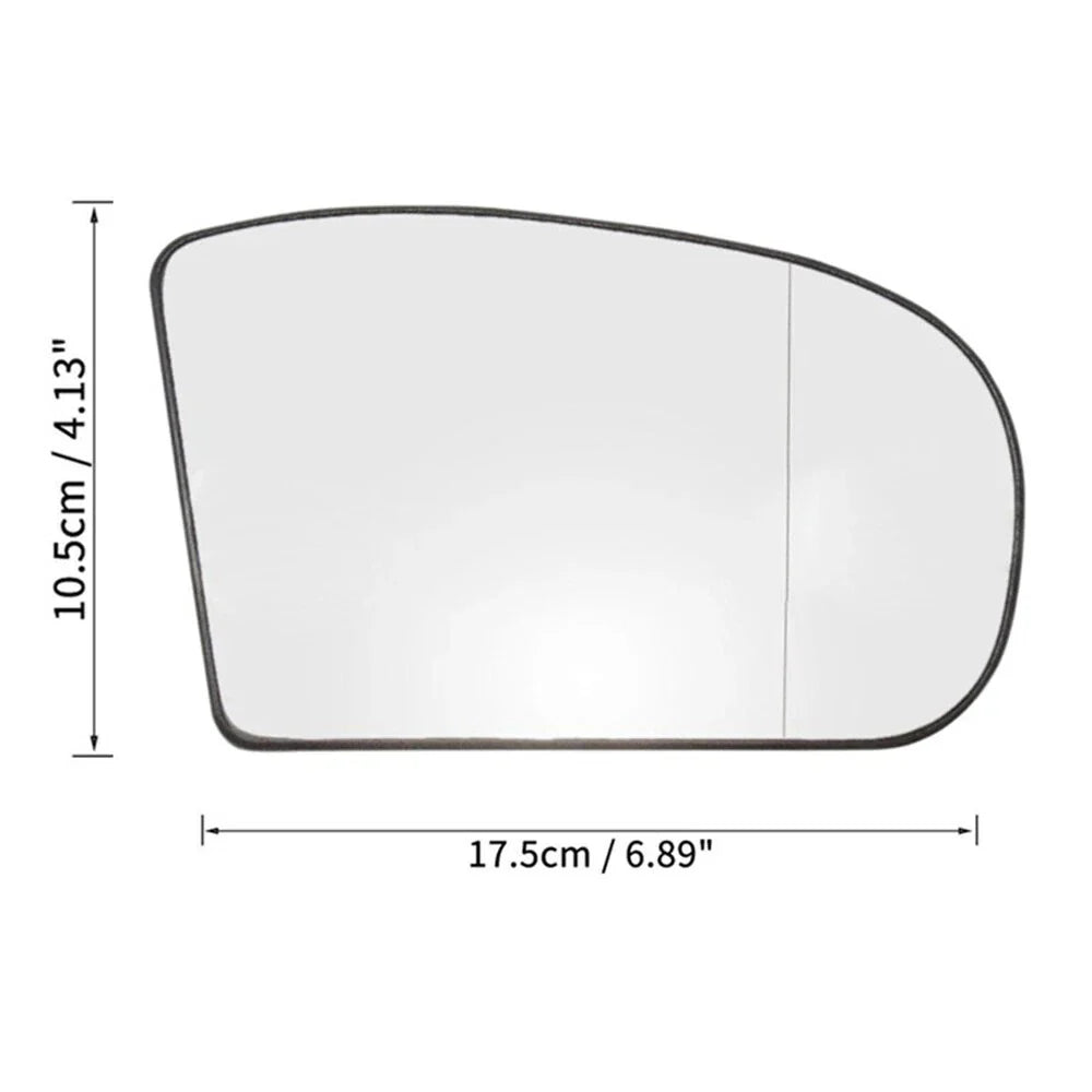 Right Side Mirror Glass for 2003-2006 Mercedes E500 E320 E350 (2003-2006)