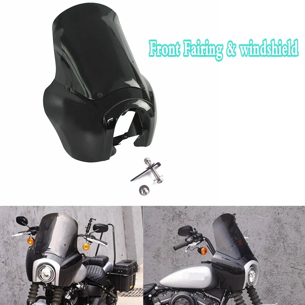 Front Fairing & Windshield for Harley Softail Standard FXST Street Bob (2018-2021)