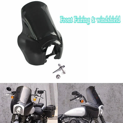Front Fairing & Windshield for Harley Softail Standard FXST Street Bob (2018-2021)