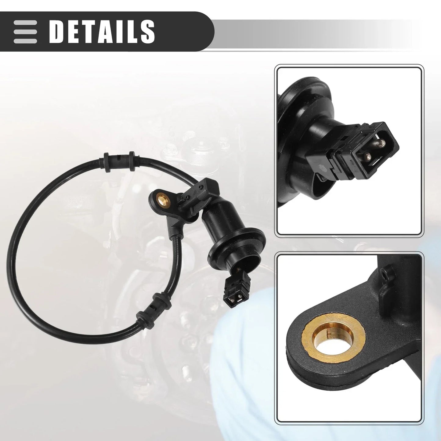 Rear Right ABS Wheel Speed Sensor for Mercedes-Benz (2010-2015)
