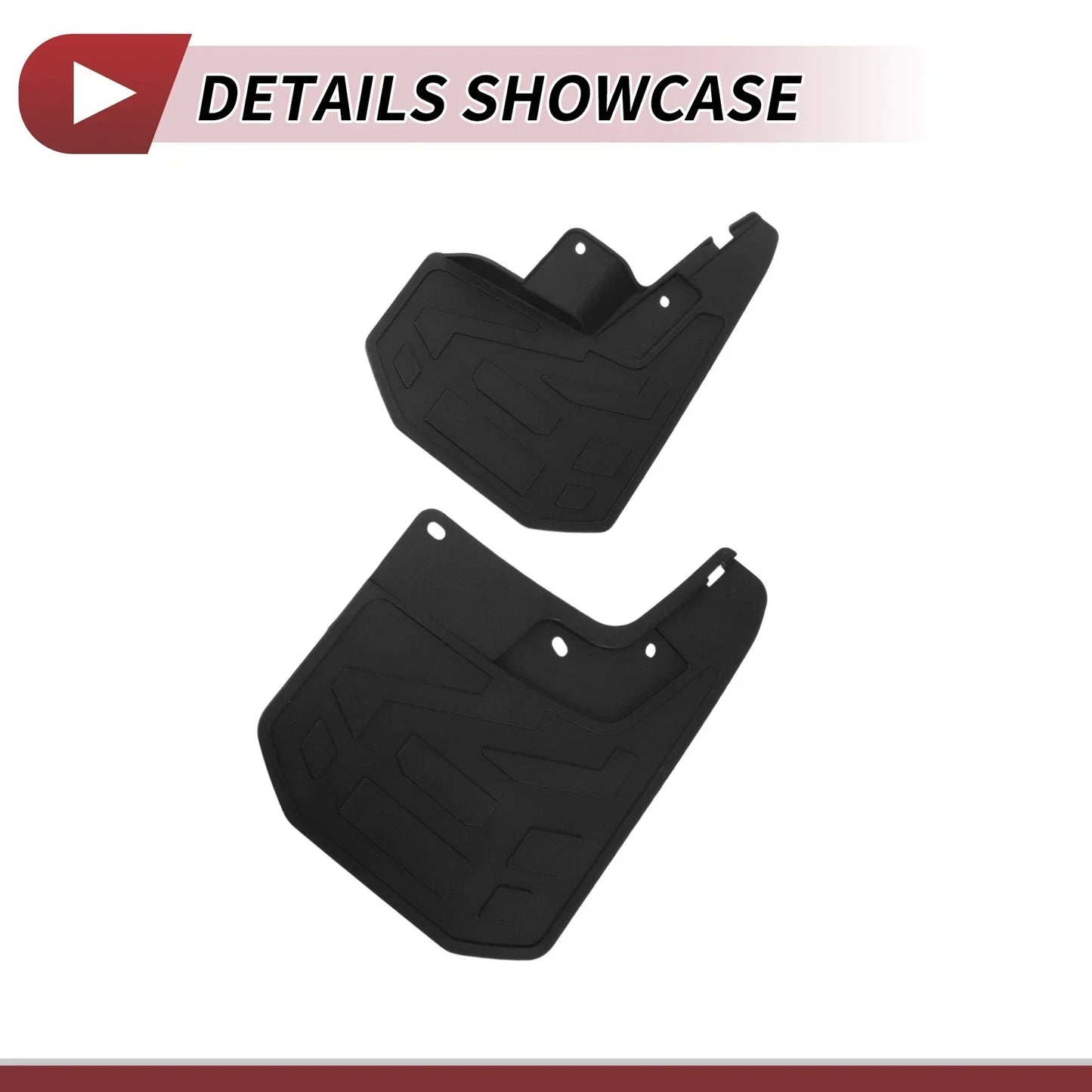 Mud Flaps Splash Guards 1 Set for Chevrolet Colorado (2023-2024)