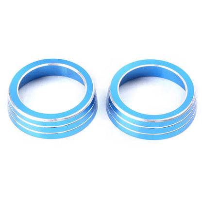 AC Control Switch Cover Ring for Honda Civic (2016-2017) Blue