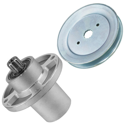 Deck Spindle Pulley Assembly 6.47 in OD for Hustler 60 in (1999–2006)