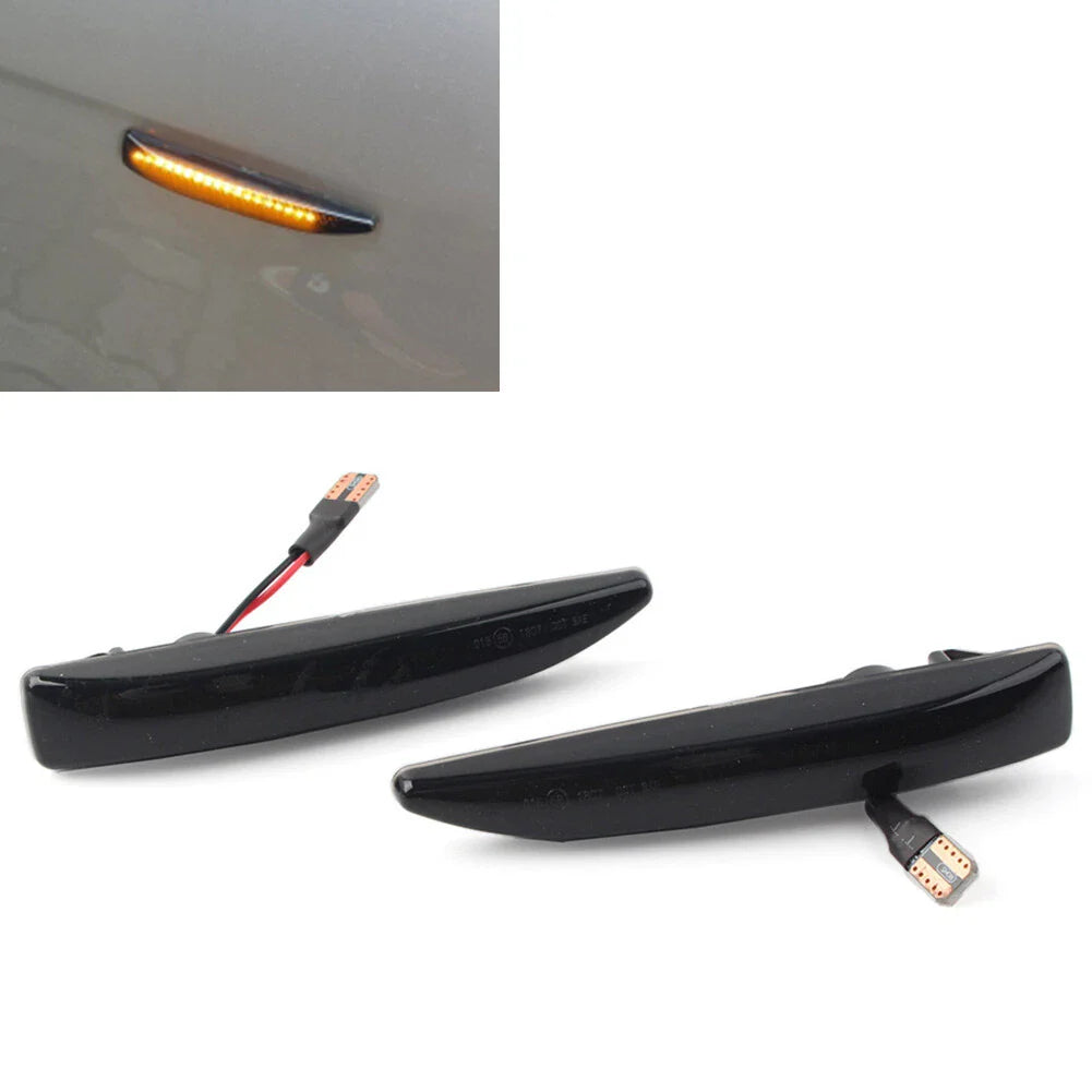 Dynamic Side Marker Light Turn Signal Lamp for BMW 7 Series E65 E66 E67 (01-08)