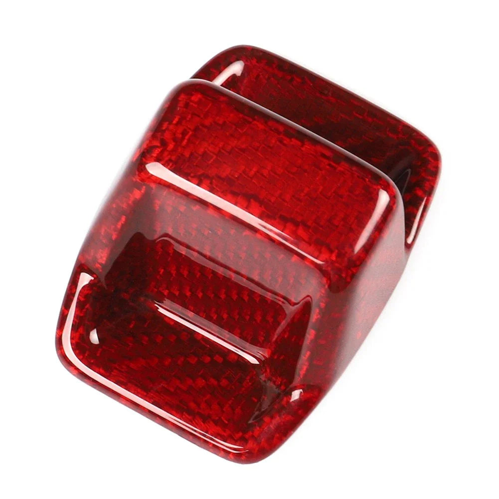 Carbon Fiber Gear Lever Shift Knob Cover for Audi A3 S3 RS3 (2020-2023)