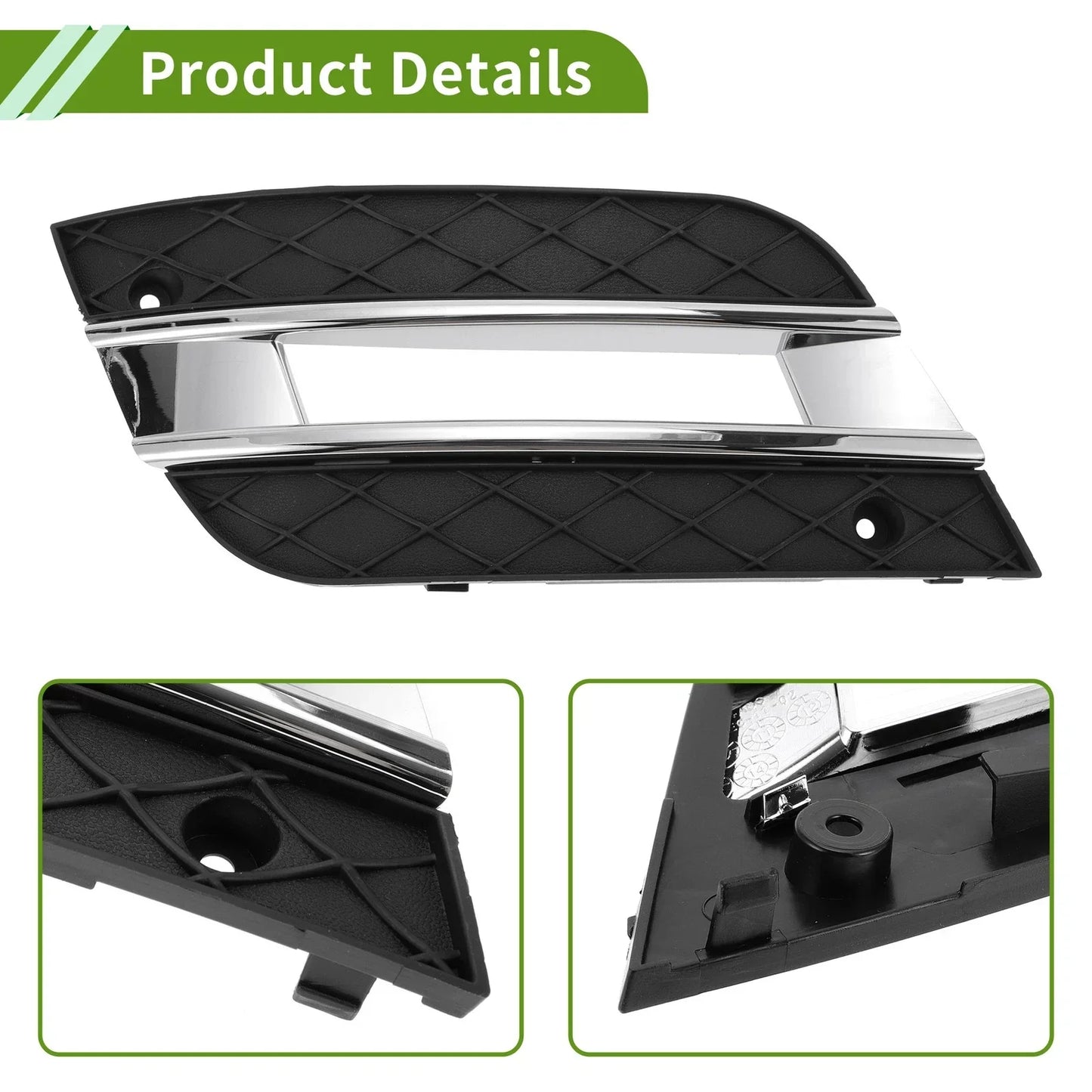 Front Right Fog Light Grill for Mercedes Benz ML450 (2009-2011)