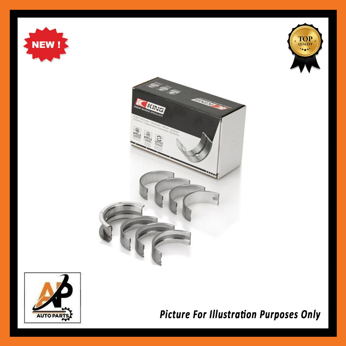 Crankshaft Bearing Set 0.50 Replacement for Ford  (2000–2010)