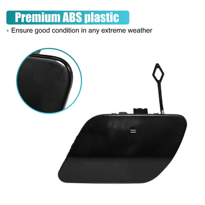 Rear Bumper Tow Hook Cap for Mercedes Benz C-Class W205 (2015-2021) Black