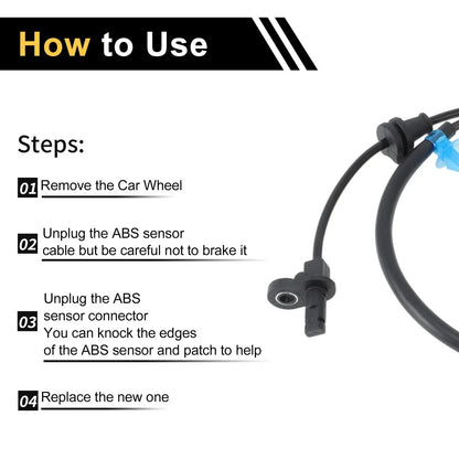 ABS Wheel Speed Sensor for Honda Fit (2009-2013) Rear Right