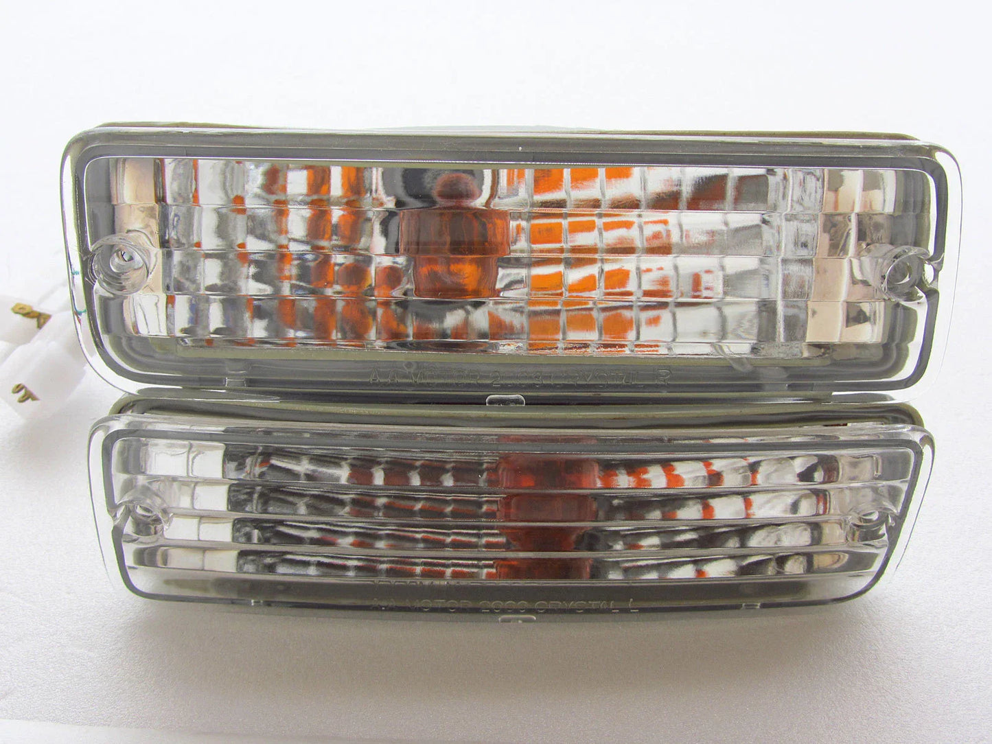 Crystal Bumper Bar Indicator Light Turn Signal for 88-97 Toyota Hilux LN85 LN100