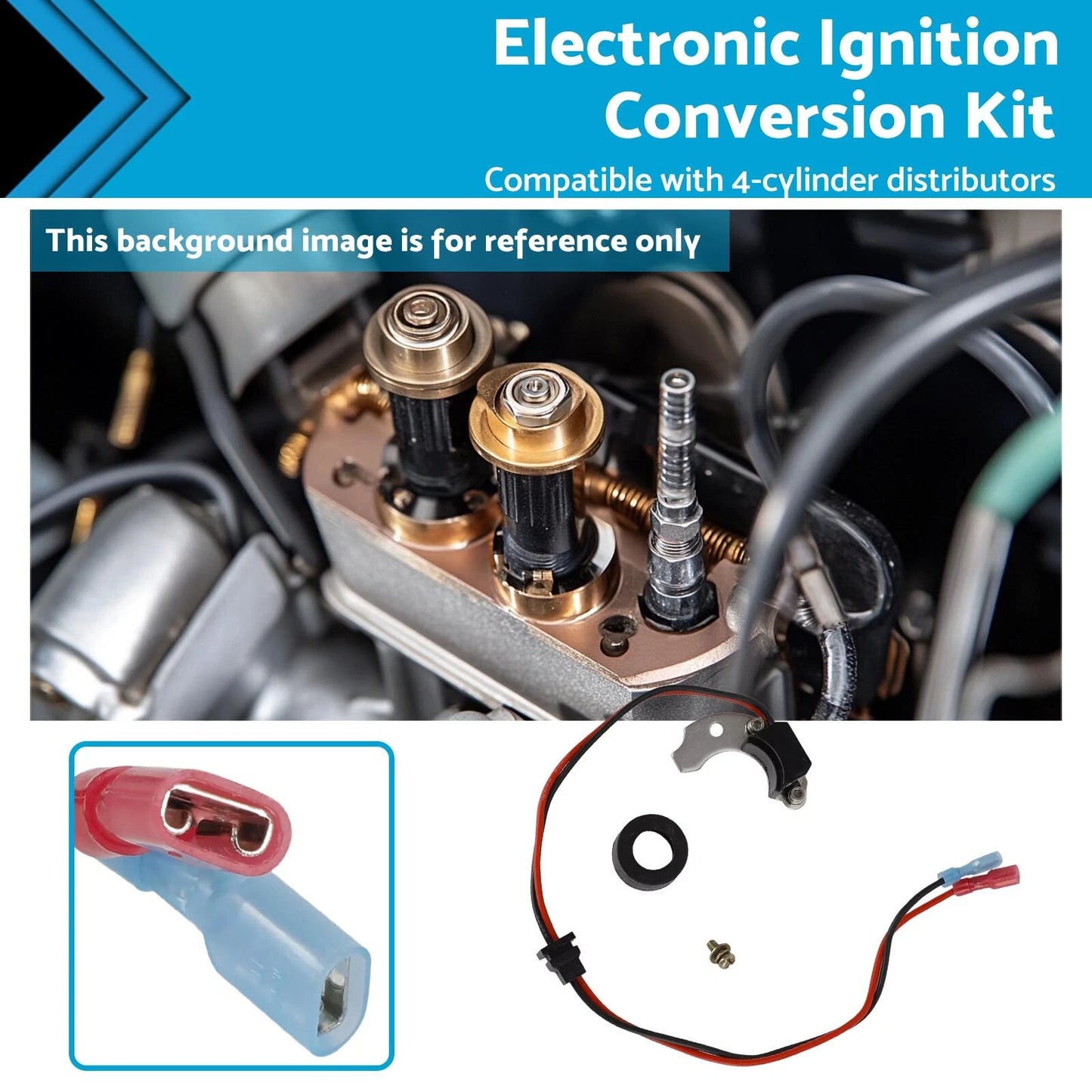 Electronic Ignition Conversion Kit for 3BOS4U1 4 Cylinder Models