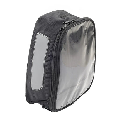 Universal Motorcycle Front Fuel Tank Bag - Touchable Navigation - Black