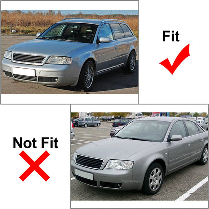 Front Bumper Fog Light Grille Cover Right Side for Audi A6 (1997-2001)