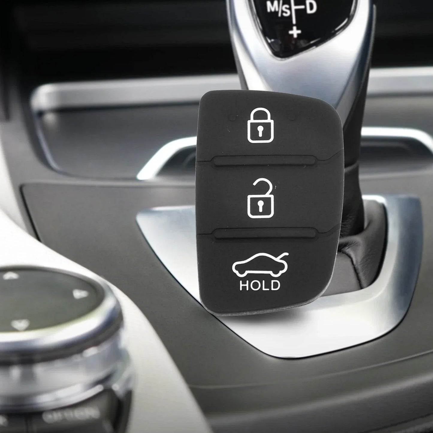 3 Button Car Remote Fob Case Insert Rubber Pad for Hyundai