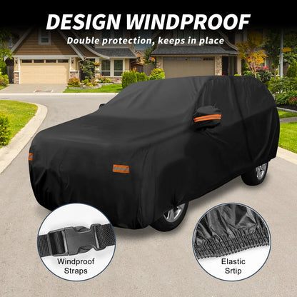 Waterproof 210D-PU Car Cover for Hyundai Santa Fe (2013-2023)