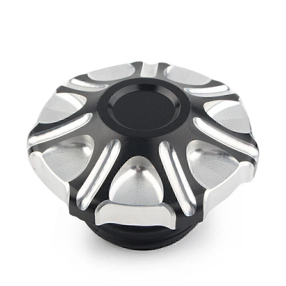 CNC Cut Vented Gas Cap for Harley Sportster Softail