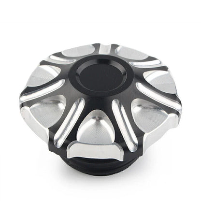 CNC Cut Vented Gas Cap for Harley Sportster Softail