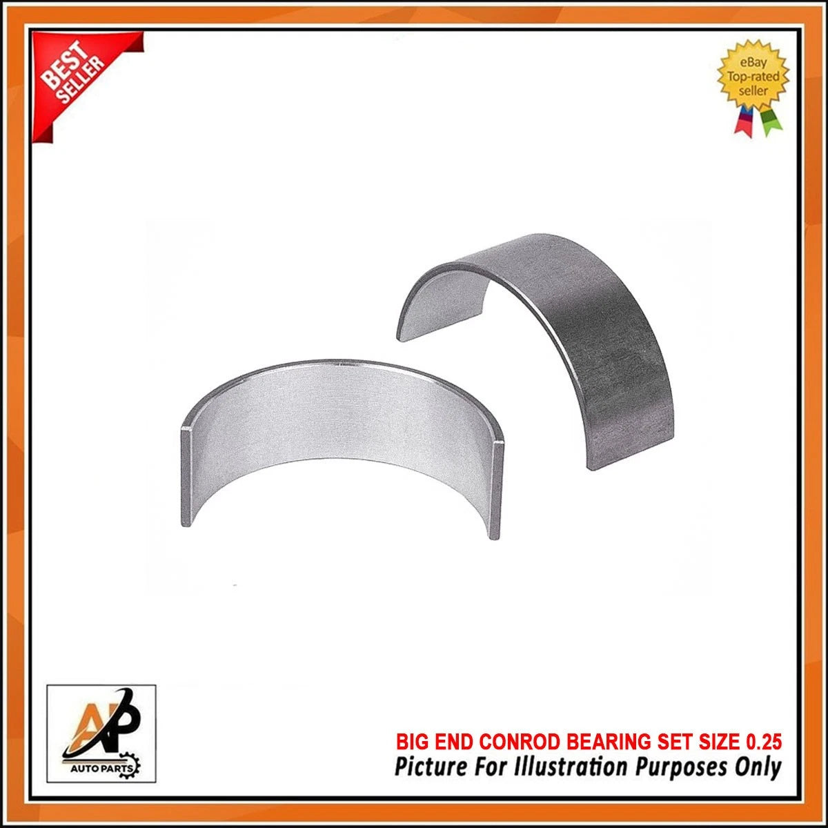 Conrod Bearing Set for Renault 1.2 TCE Grand Megane Clio (2000–2015)
