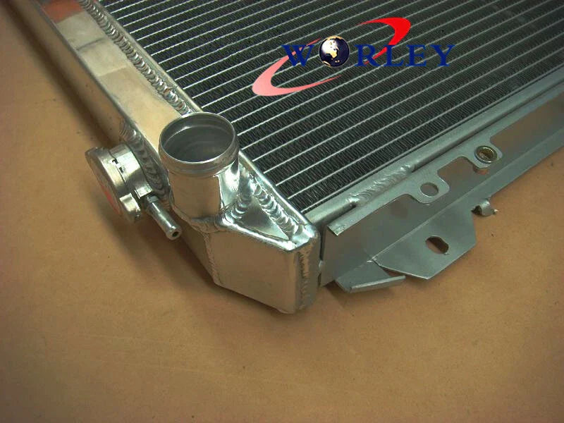 Aluminum Radiator + Fan for Toyota Hilux Surf 2.8D LN106 LN107 (1988-1997)