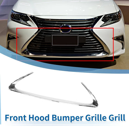 Front Grille Trim for Lexus ES 300h 2016-2018 Silver Tone
