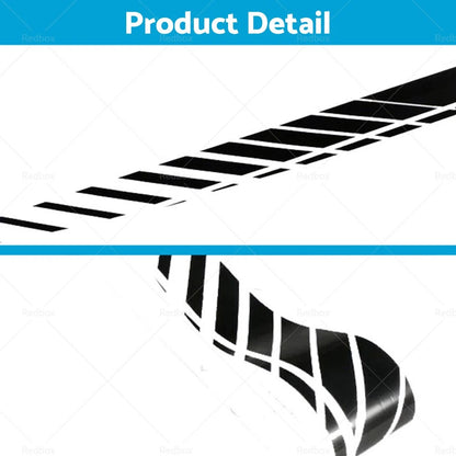 Racing Plaid Side Door Fender Skirt Stripes Decals for Car Accessories