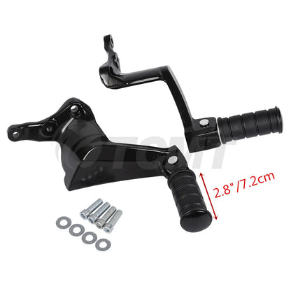Black Backrest Sissy Bar & Foot Pegs for Victory Gunner Vegas (2015-2017)