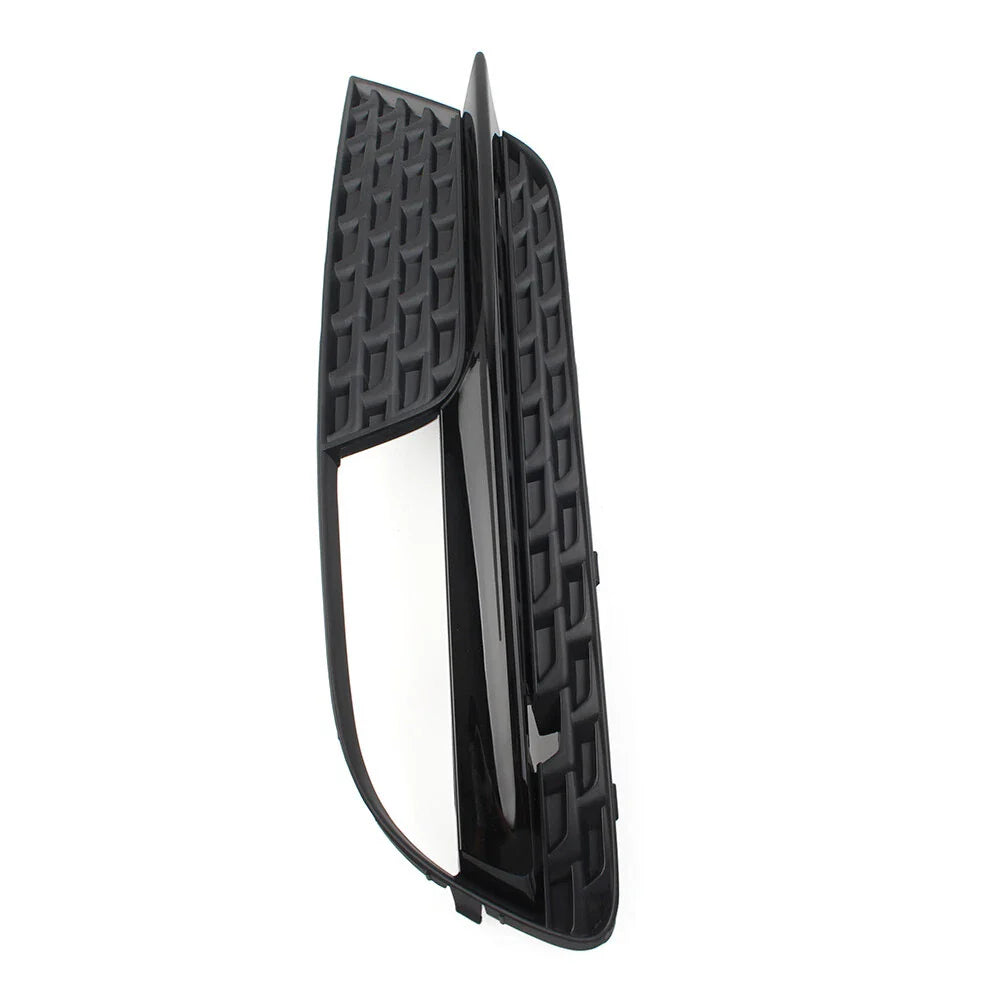 Black ABS Front Bumper Fog Light Grille Cover for Audi A5 (2012-2016)