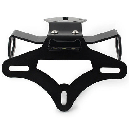 Black Steel Fender Eliminator License Plate Holder for KAWASAKI ZX-10R (16-20)