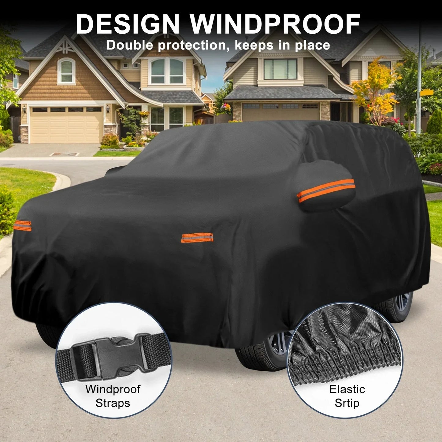 Waterproof 210D-PU Car Cover for Hyundai Palisade (2019-2023)