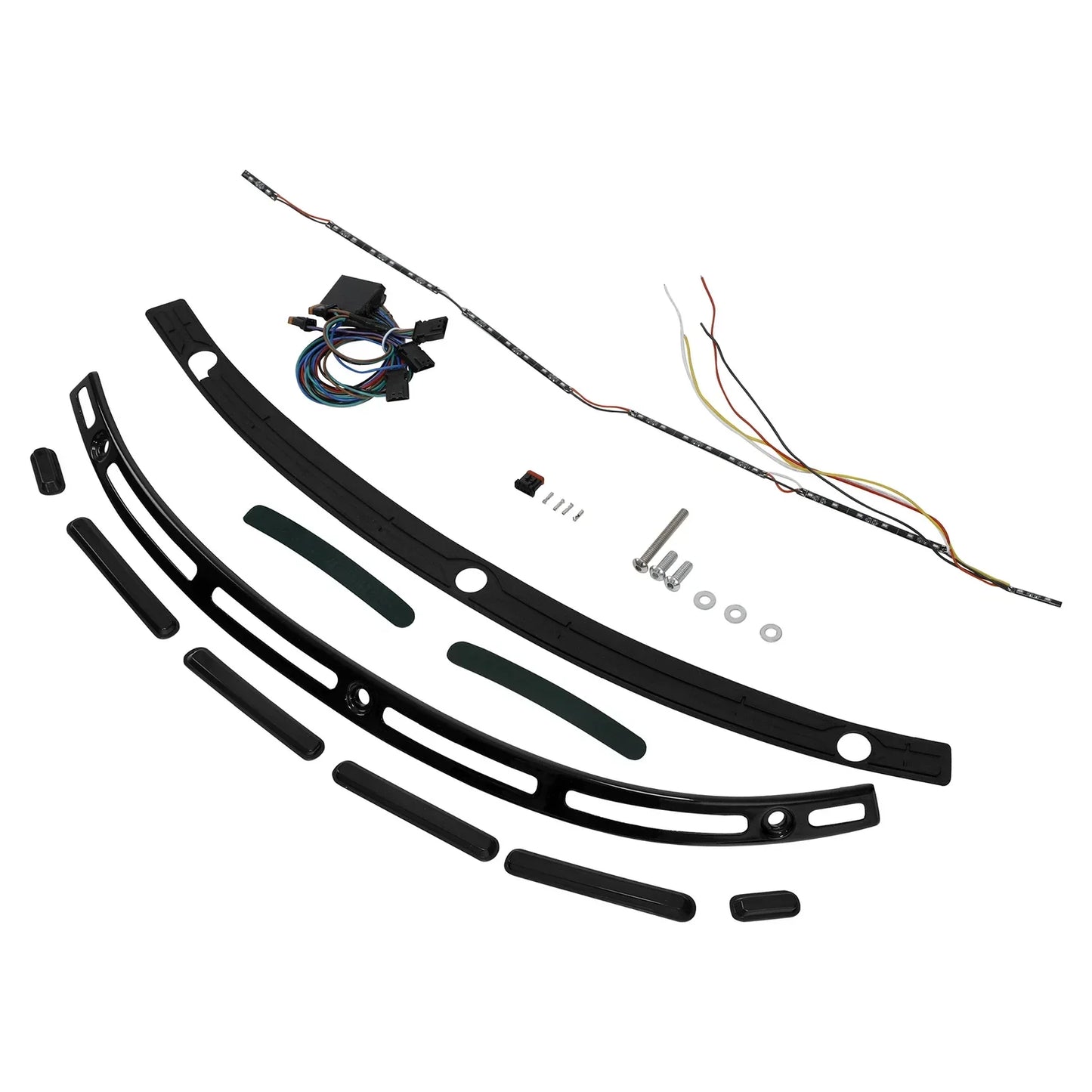 LED Windshield Trim Turn Signals for Harley Touring Street Glide (2014-2024)