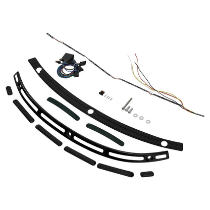 LED Windshield Trim Turn Signals for Harley Touring Street Glide (2014-2024)