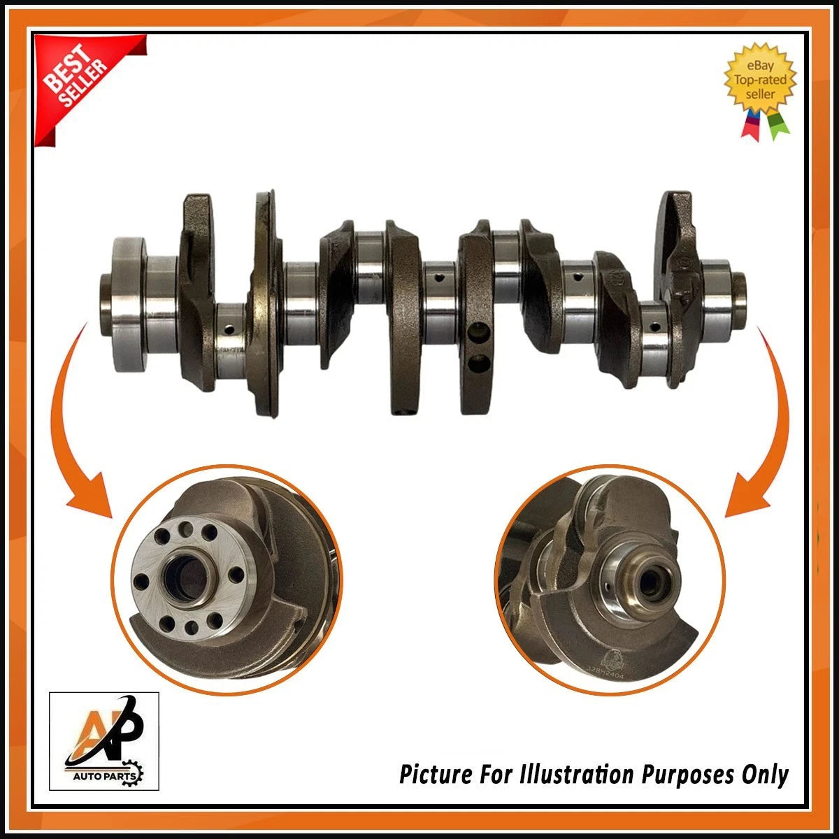 Crankshaft Main and Big End Bearing Set Replacement for BMW 1 Convertible (2007–2013)
