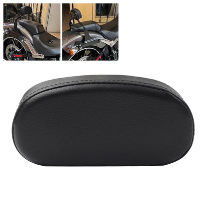 6" Mini Backrest Pad for Harley Dyna, Fat Boy, Sportster XL1200, Softail