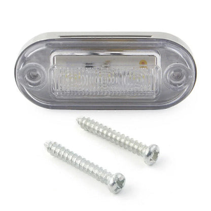 12V 3 SMD LED Signal Light Lamp for Truck Trailer RV Boat (73-Current)