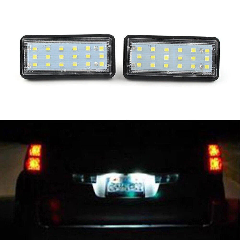 LED License Plate Lights for Toyota Land Cruiser Prado, Lexus GX, LX470 (2003-2009)