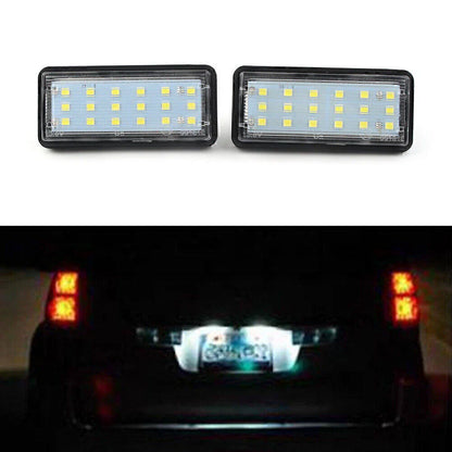LED License Plate Lights for Toyota Land Cruiser Prado, Lexus GX, LX470 (2003-2009)