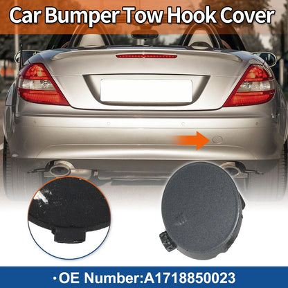 Rear Side Bumper Tow Hook Cover for Mercedes-Benz (2012-2018) Tenorite Grey
