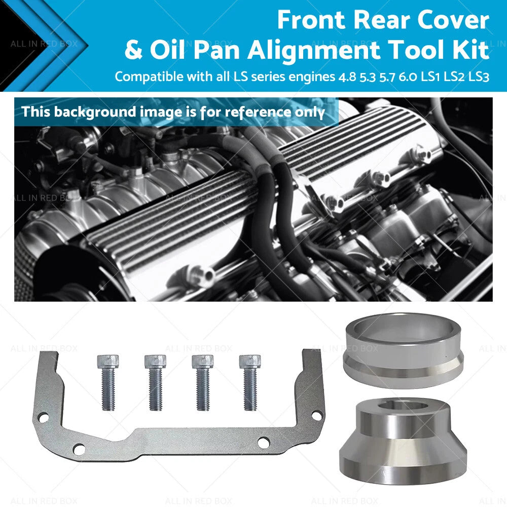 LS 4.8 5.3 5.7 6.0 Front Rear Cover & Oil Pan Alignment Tool Kit