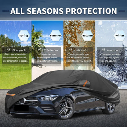 Waterproof PEVA Spunlace Cotton Car Cover for Mercedes-Benz CLA 2013-2023