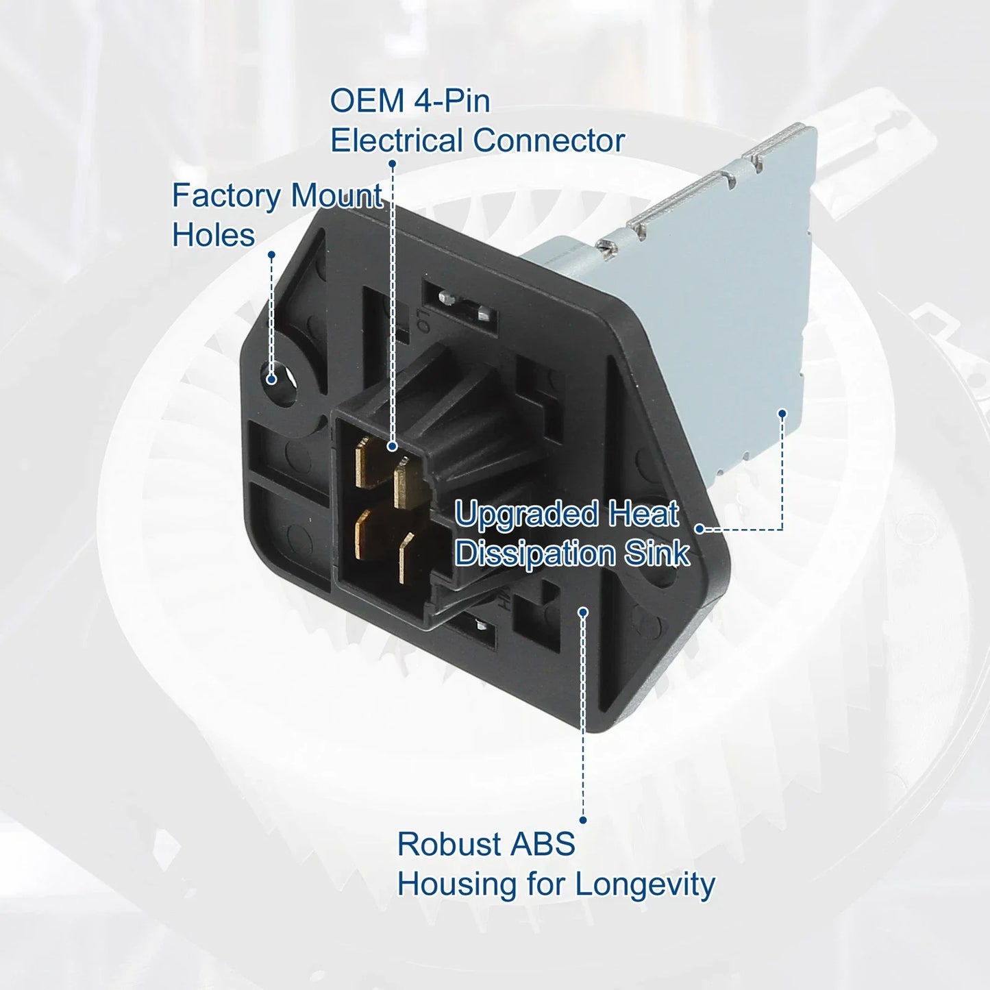 Blower Motor Control Module Resistor for Hyundai Accent (2012-2017)