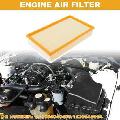 Car Engine Air Filter for Mercedes-Benz C300 (2008-2012) 1 x Filter