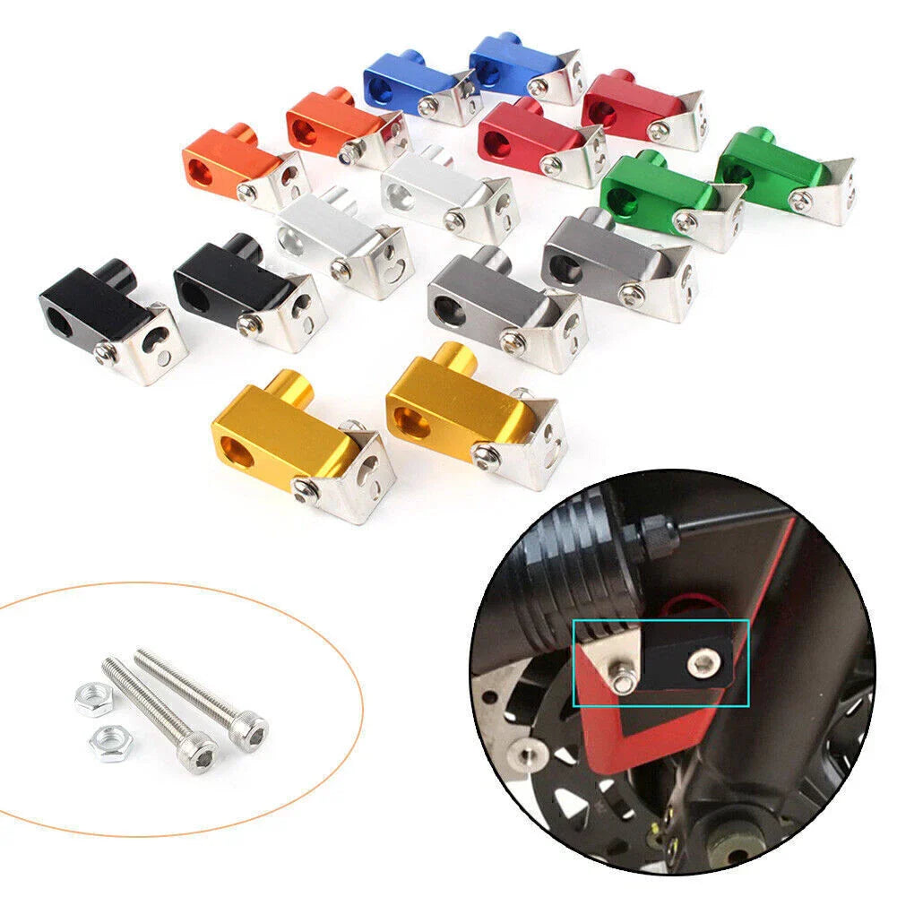 Fog Light Brackets for Motorcycle Metal Alloy Support Holder