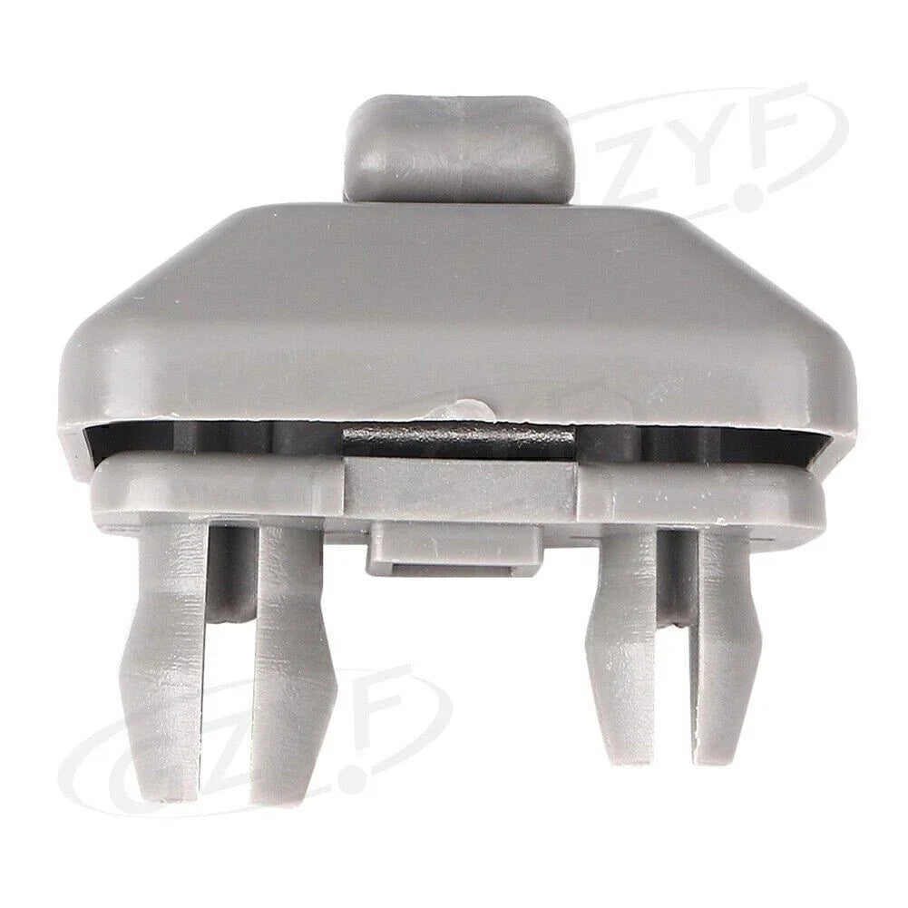 Front Sun Visor Clip Hook for Audi A1 A3 A4 A5 Q3 Q5 Gray (2013-2015)