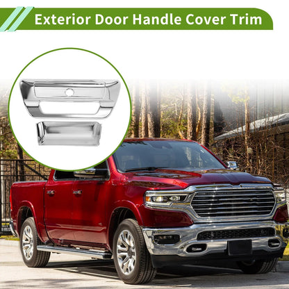 Exterior Door Handle Cover Trim for Dodge Ram 1500 2500 3500 (2019-2025)