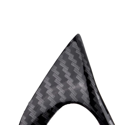 2 x Carbon Fiber Steering Wheel Knob Covers for Nissan Murano (2015-2020)