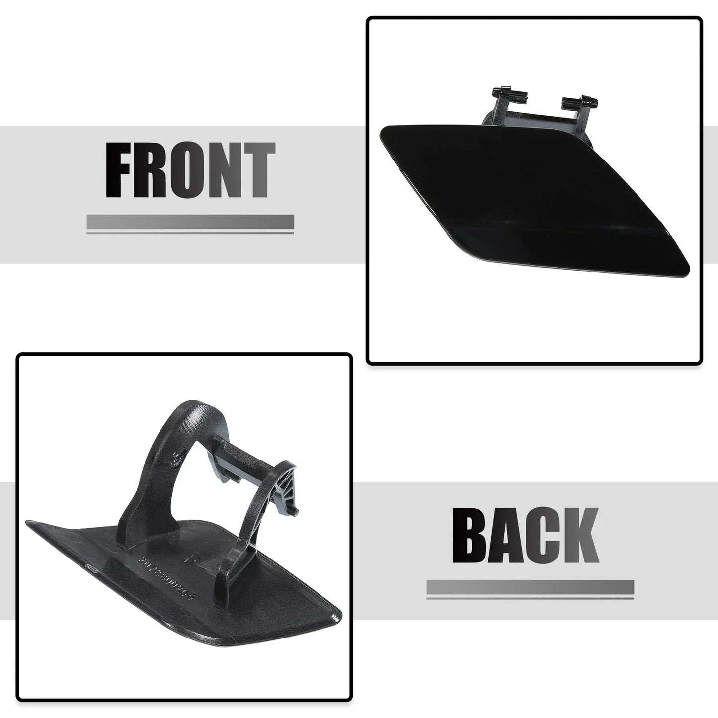 Front Right Bumper Washer Nozzle Cover for Mercedes-Benz E550 (2007-2012)