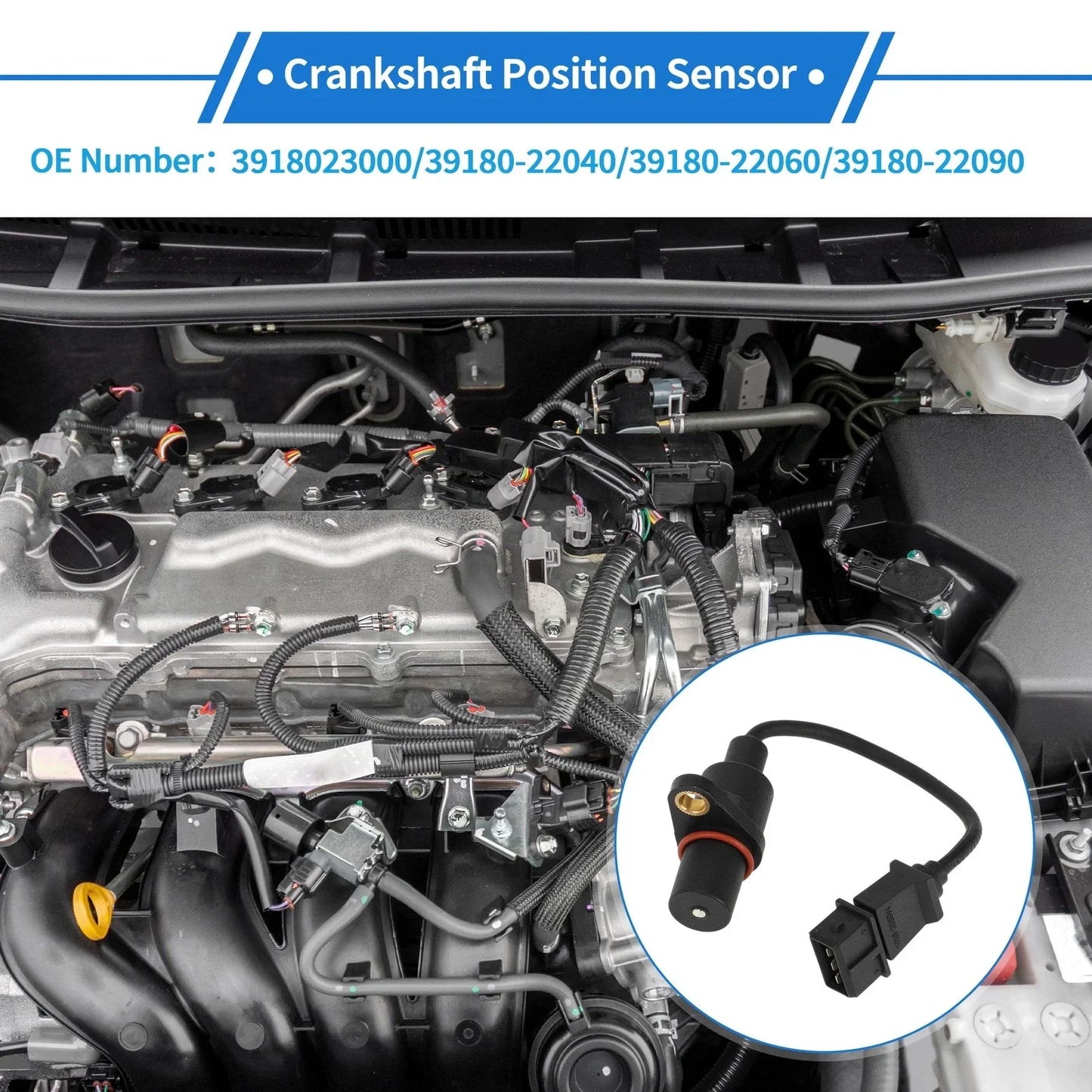 Crankshaft Position Sensor for HYUNDAI Accent 1.3 1.5 (2000-2005)