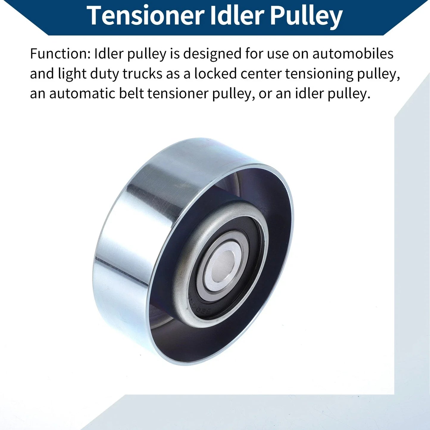 Drive Belt Idler Pulley for Honda Pilot (2006-2011) - 1 x Quality Replacement